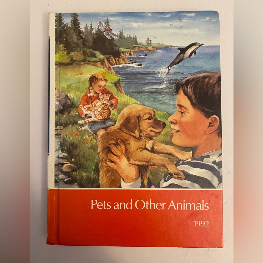 Childcraft Pets and Other Animals Book 1992 hardcover